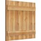 Ekena Millwork Joined Board-n-Batten Shutters, Rough Sawn Western Red Cedar, 32 1/4W x 29H, PR RBJ06S32X029RWR - alternate 4